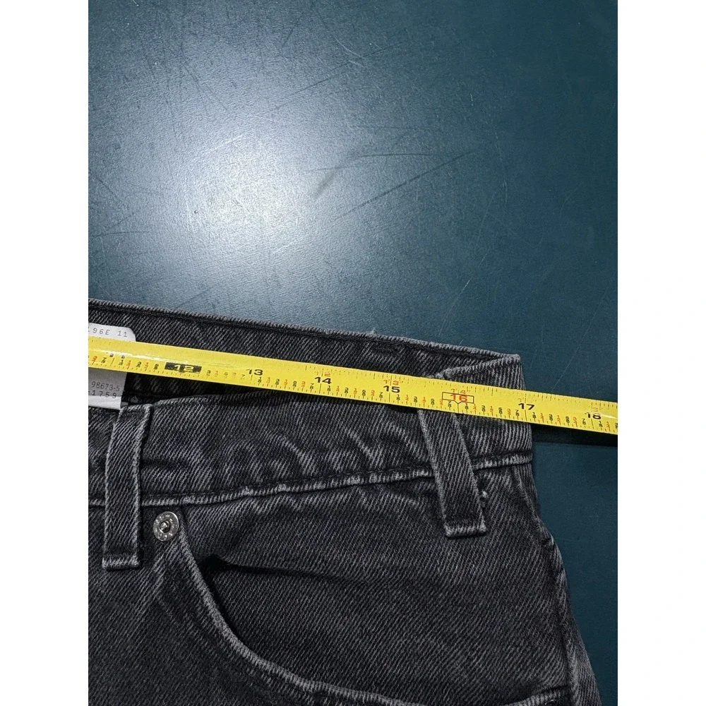 Vintage Levis 553 Jeans Men 34x29 Faded Black Relaxed Fit Straight Leg Denim 90s